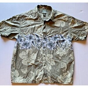 Gotcha Sports Men's Hawaiian Shirt Short Sleeve Button-Up Beach Large Y2k VTG
